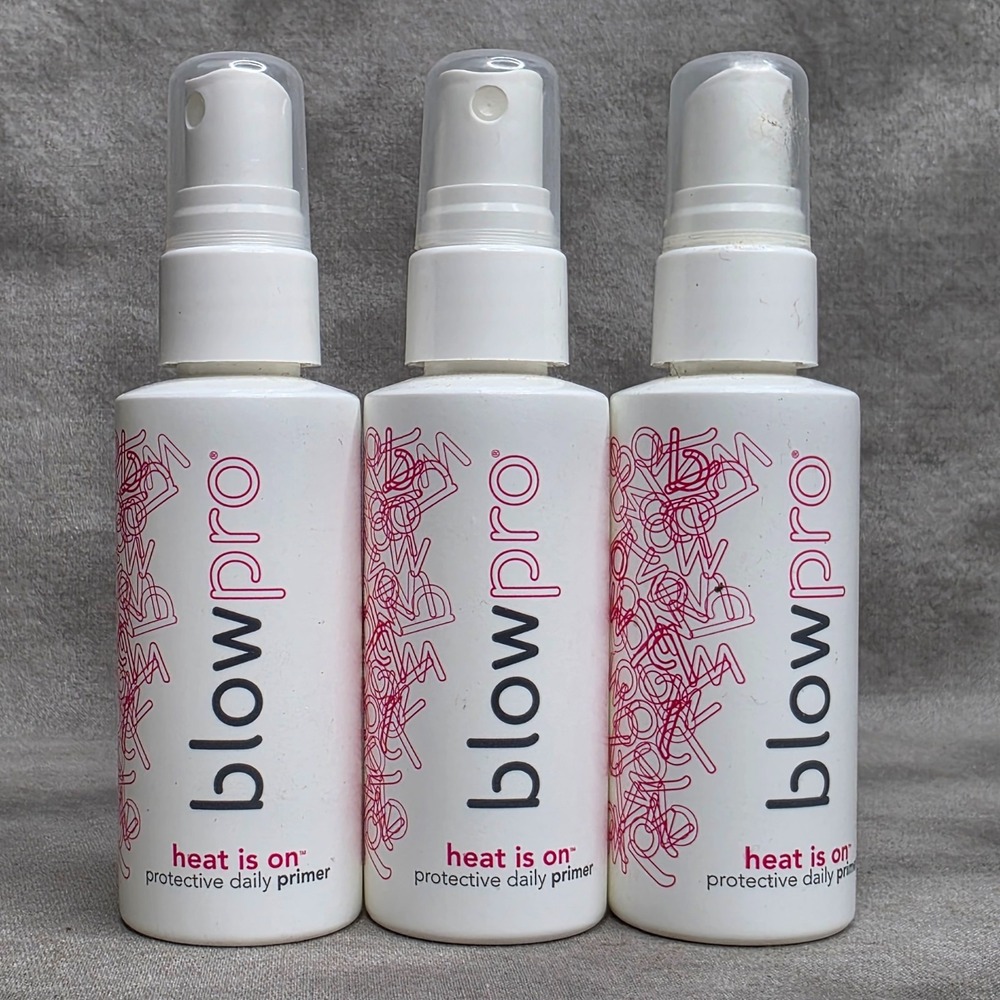 (X3) Blowpro Blow Pro Heat Is On Protective Daily Primer 2 fl oz Travel Size